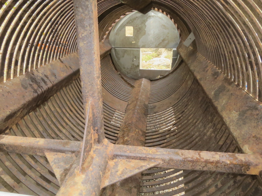 4342 Limas potato washing barrell 2500 mm stainless steel