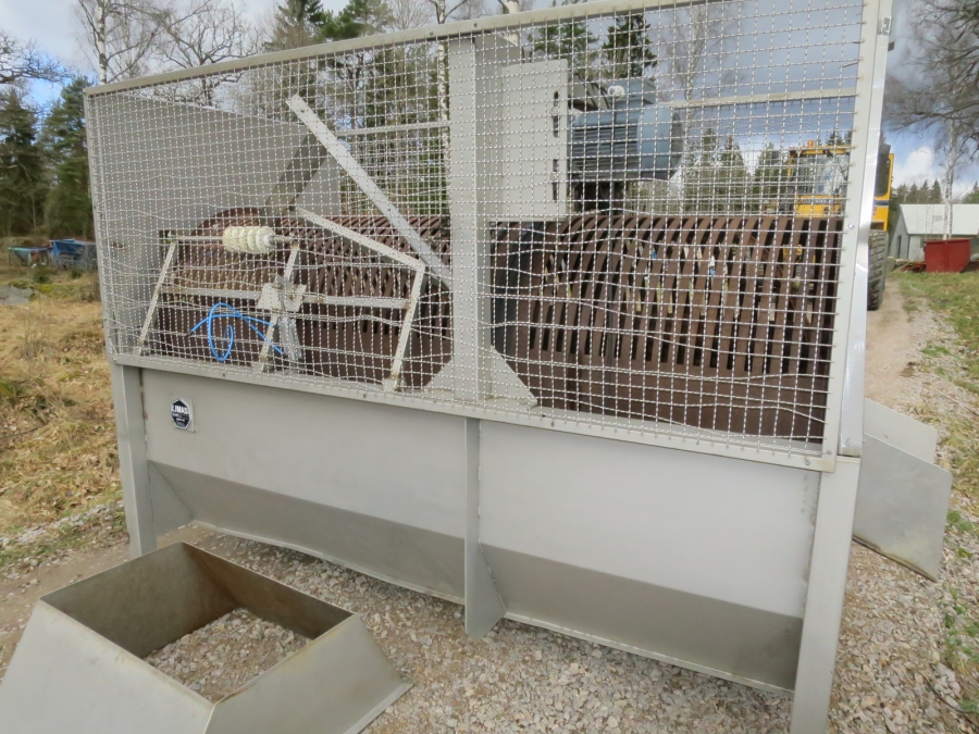 4342 Limas potato washing barrell 2500 mm stainless steel