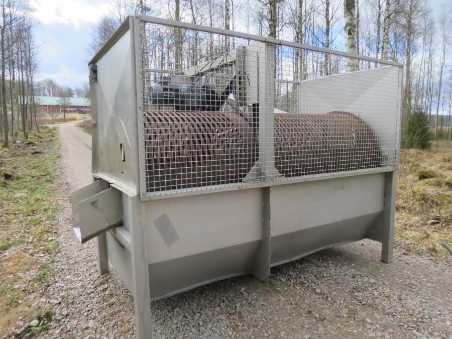 4342 Limas potato washing barrell 2500 mm stainless steel