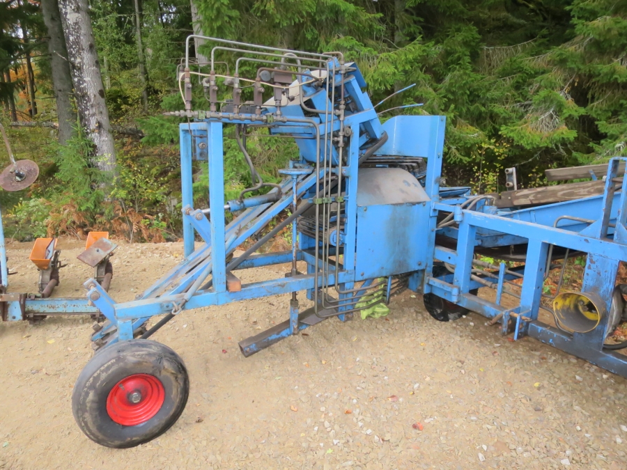 4419 Asa-Lift carrot harvester 1 row with roller table