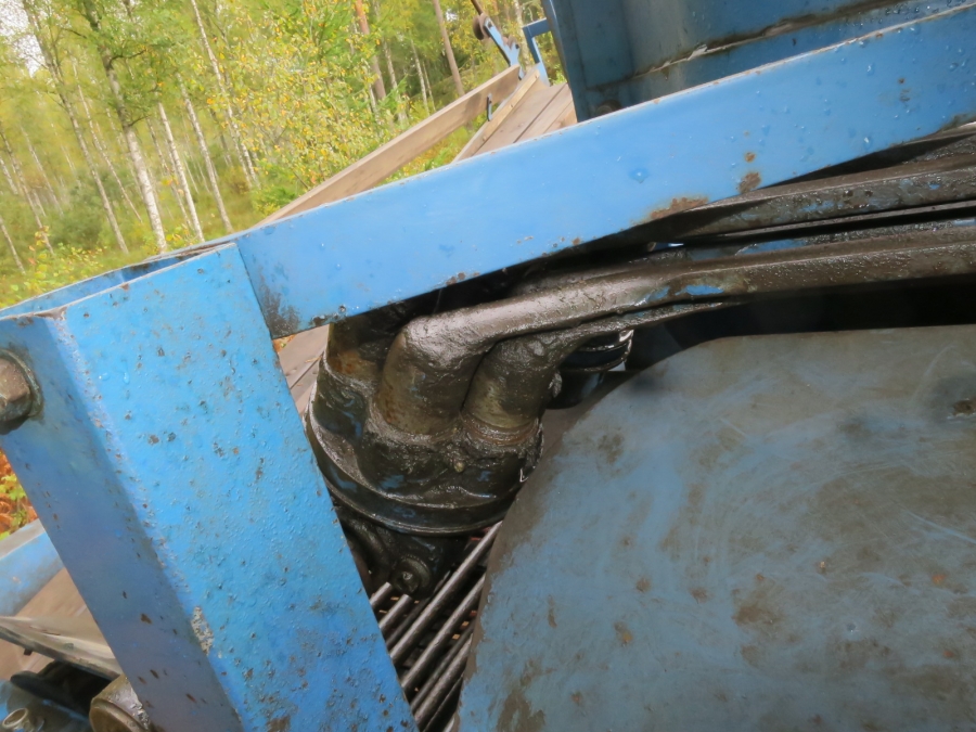 4419 Asa-Lift carrot harvester 1 row with roller table