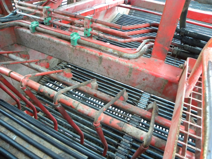 4424 Dewulf Mega Axia potato harvester