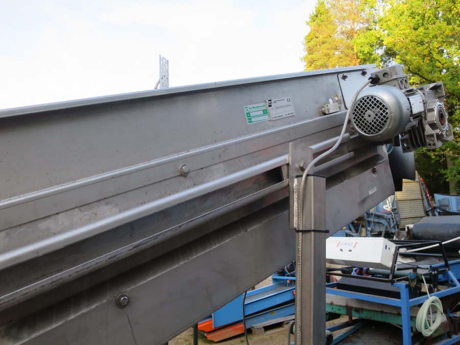 4507 Sorma S&B elevator Stainless steel 5400x300
