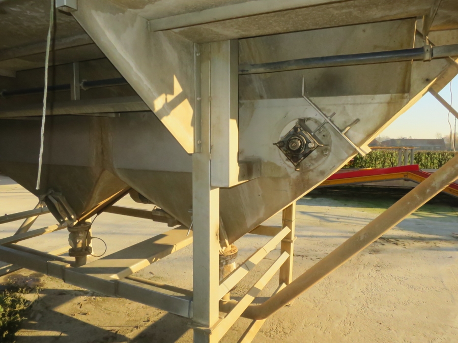 4581 Spinnekop potato washer in stainless steel