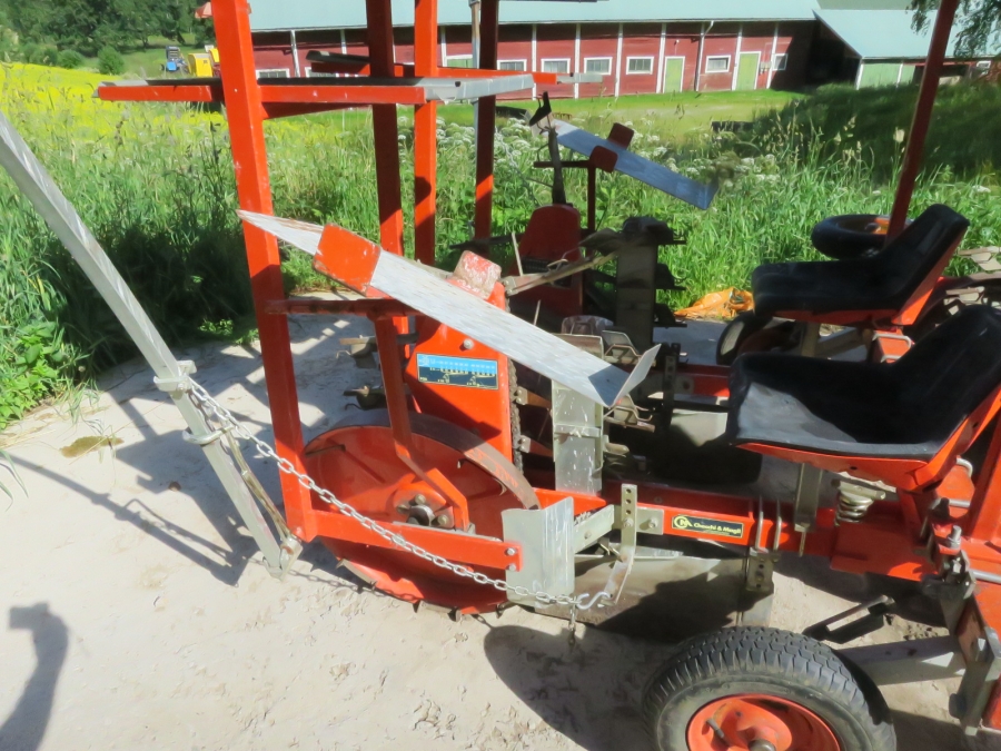 4658 Checchi & Magli FOX 4 row planting machine