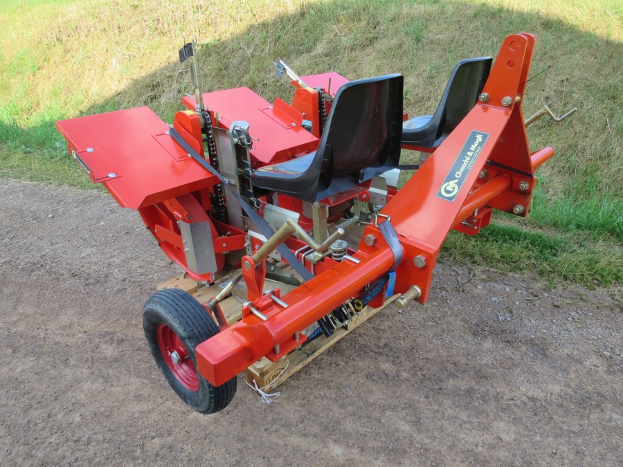 4851 Checchi & Magli Fox 2 row Transplanter