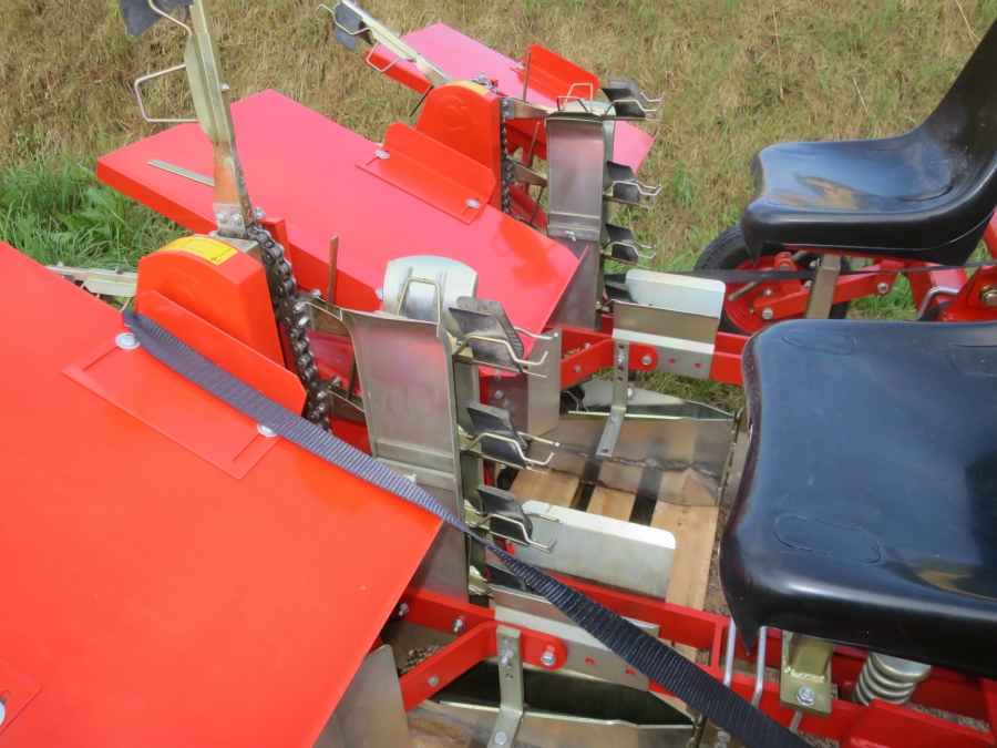 4851 Checchi & Magli Fox 2 row Transplanter