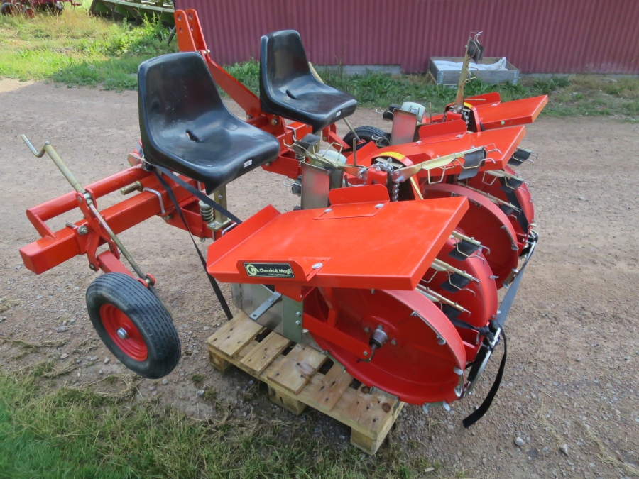 4851 Checchi & Magli Fox 2 row Transplanter