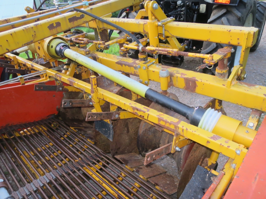 4855 Samon Windrower 4 row