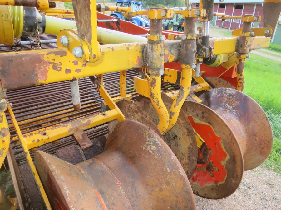 4855 Samon Windrower 4 row