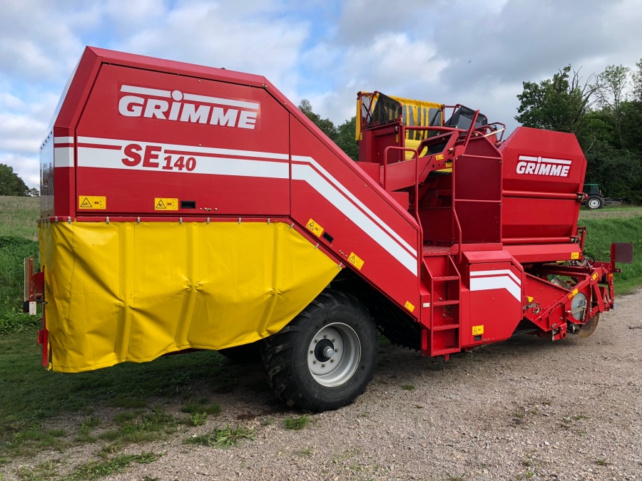 4856 Grimme SE140 potato harvester