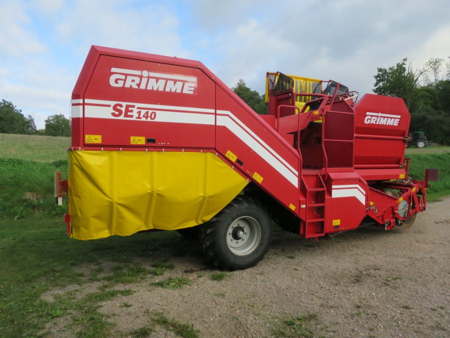 4856 Grimme SE140 potato harvester