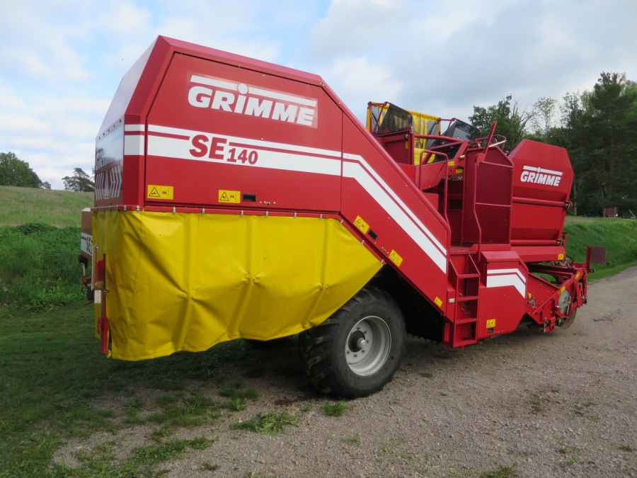 4856 Grimme SE140 potato harvester