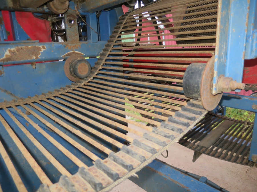 4904 Asa-Lift T-140B carrot harvester with 4 ton Bunker