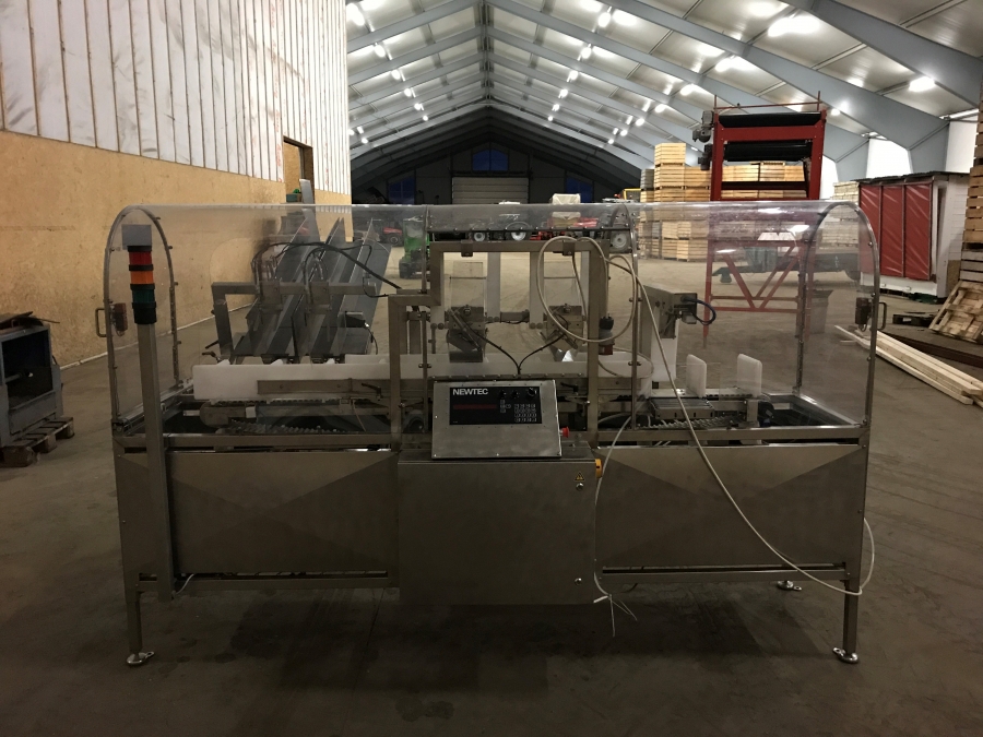 4994 Newtec tray filler NBM61F for punnets