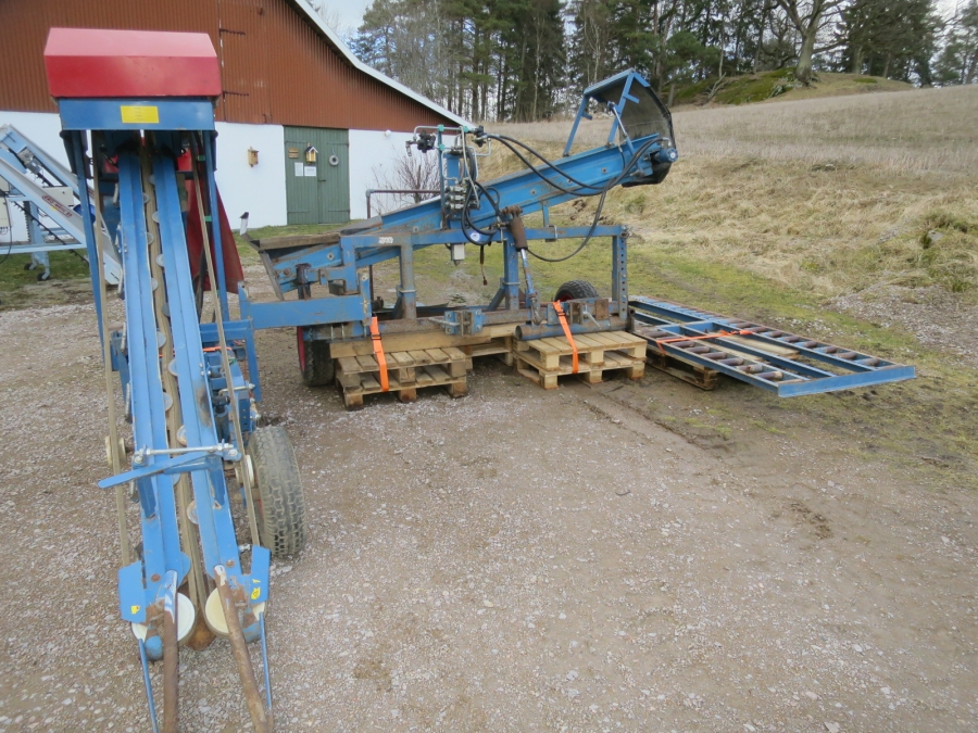 5004 Asa-Lift combi mini carrot harvester with box table