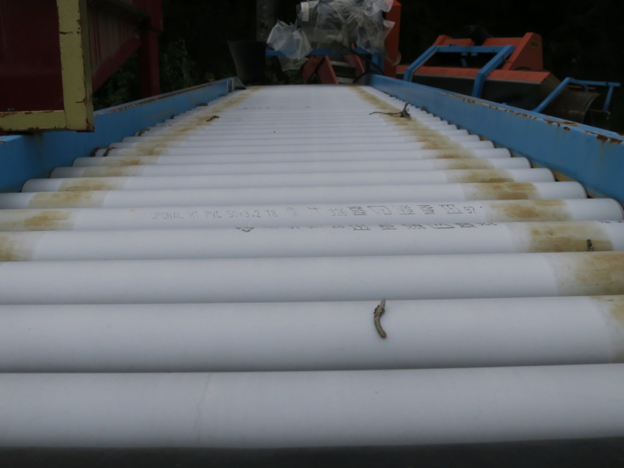 5115 EMVE roller table inspection table