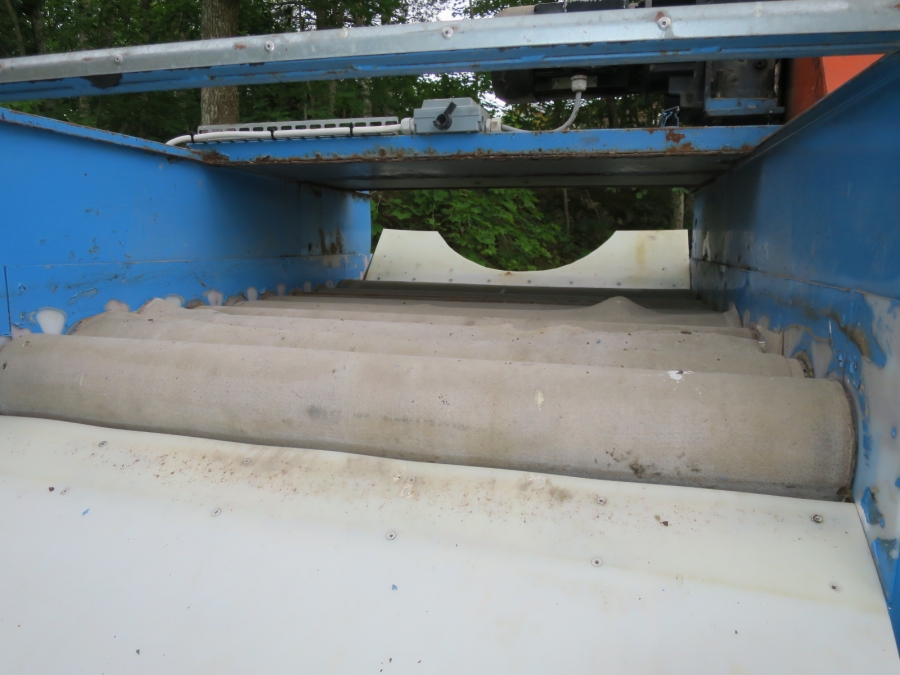 5117 EMVE drier table 10 roller 1m wide