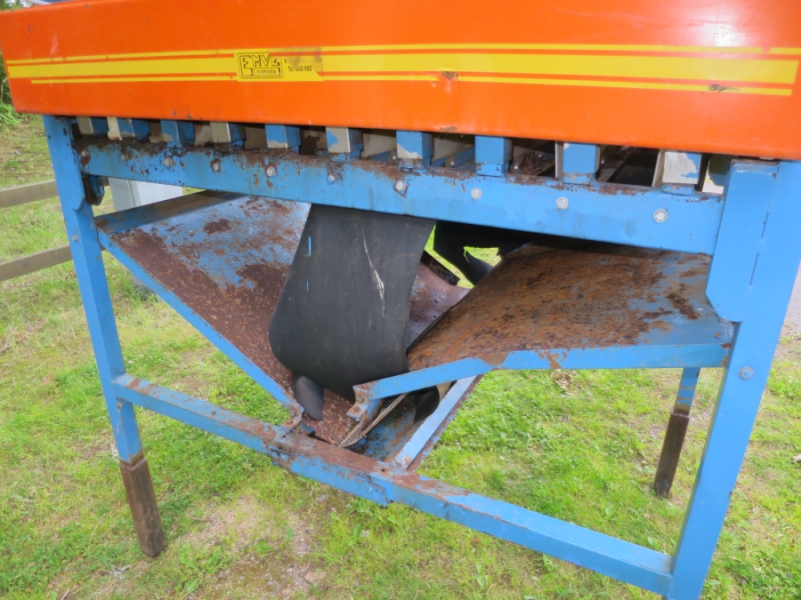 5117 EMVE drier table 10 roller 1m wide