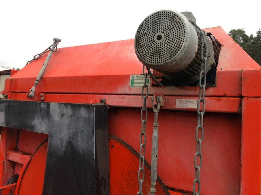 5123 EKKO potato washer with stainless steel drum