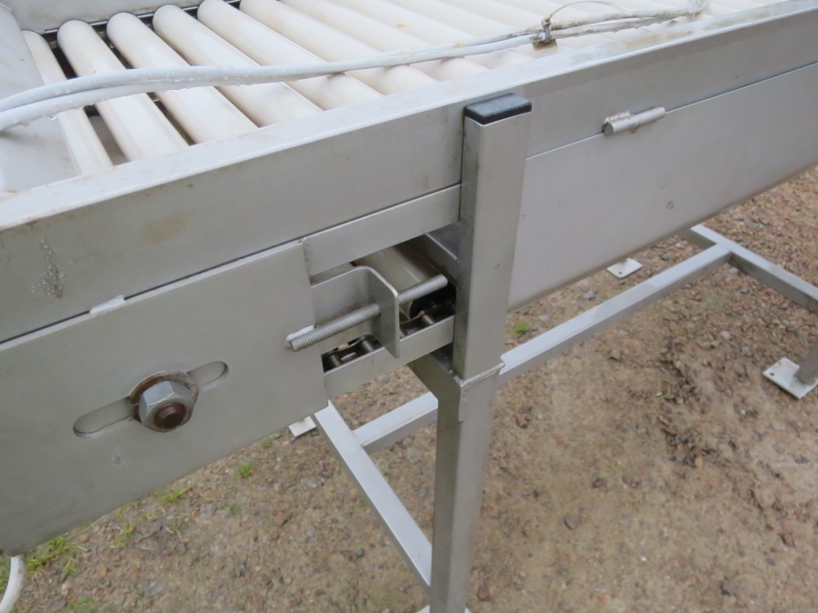 5124 EMVE Roller table 1800x550 mm Stainless steel