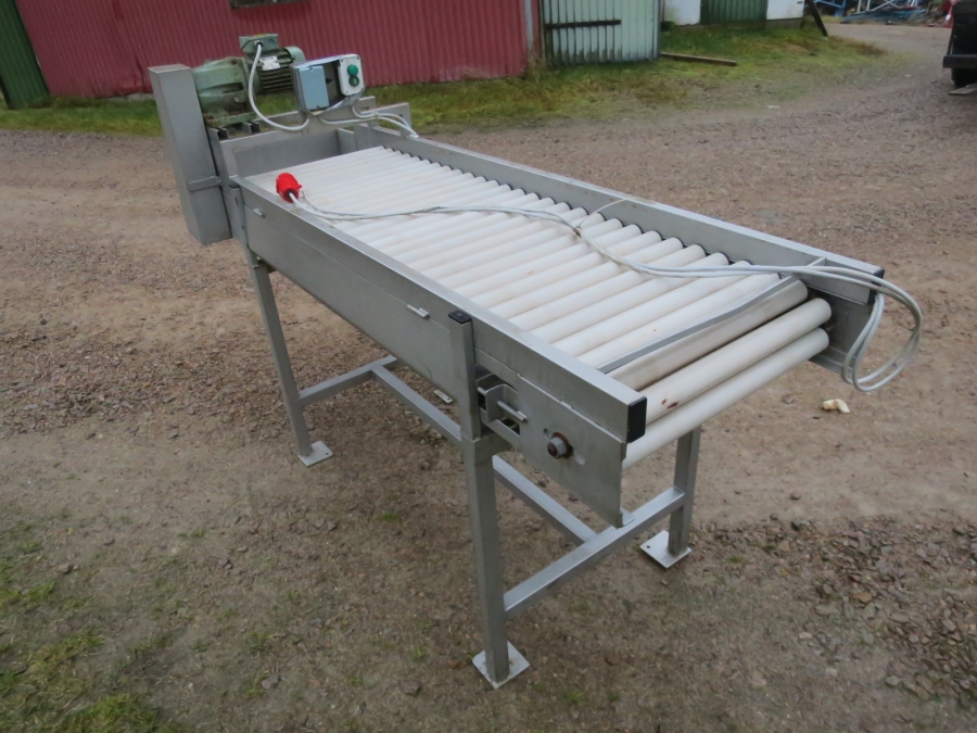 5124 EMVE Roller table 1800x550 mm Stainless steel