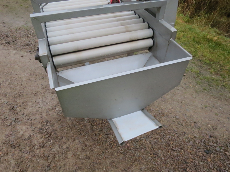 5124 EMVE Roller table 1800x550 mm Stainless steel