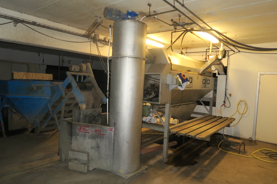 5158 PPM carborundum peeler 3 m / complete peeling line