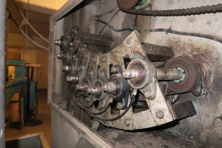 5158 PPM carborundum peeler 3 m / complete peeling line