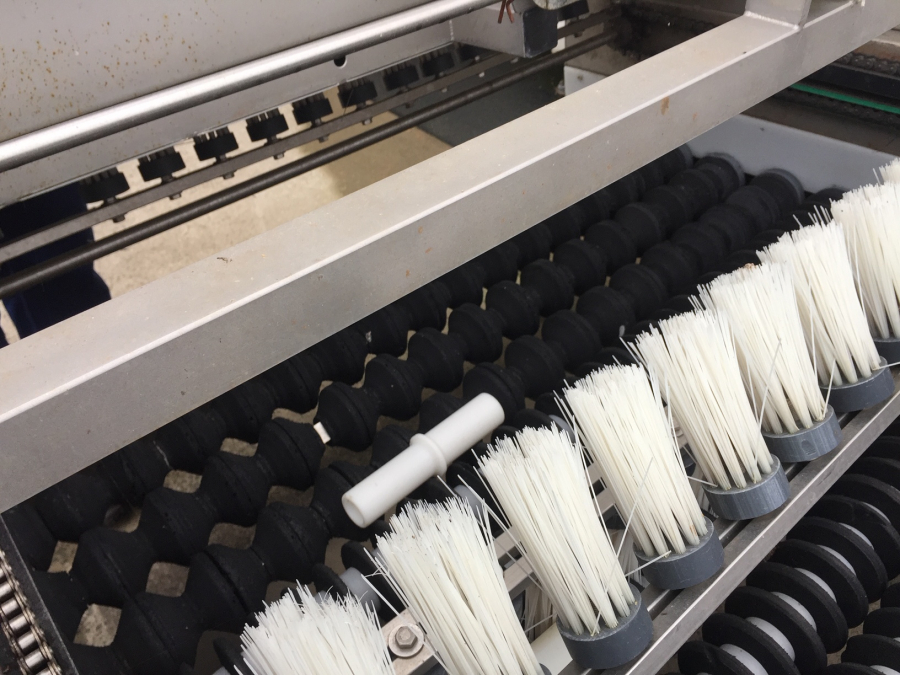 5271 EMVE diabolo grader for peeled product