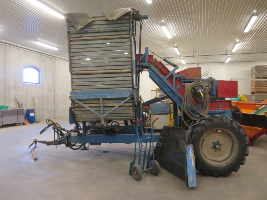 5277 Asa-Lift carrot harvester with bunker