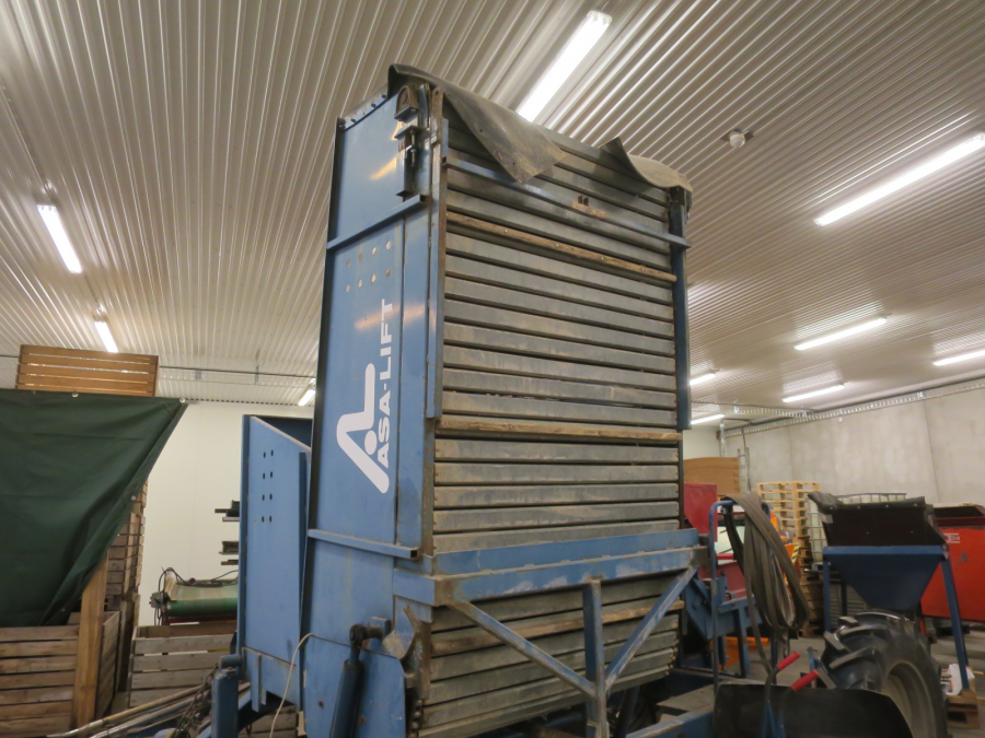 5277 Asa-Lift carrot harvester with bunker
