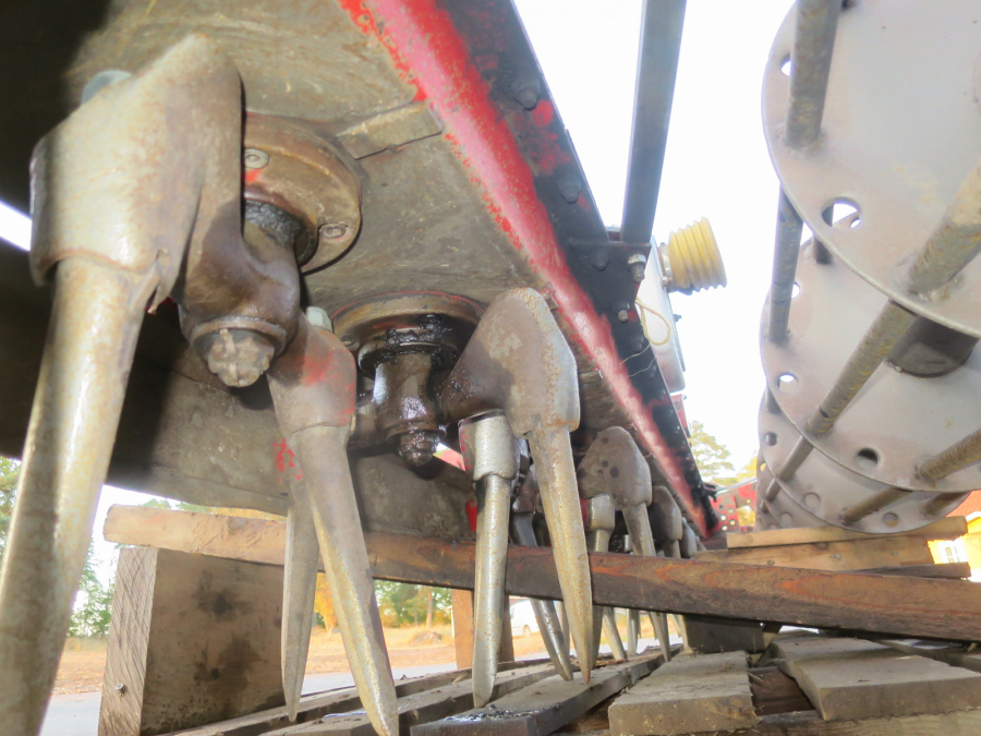 5284 Lely power harrow  rotavator 3 m.