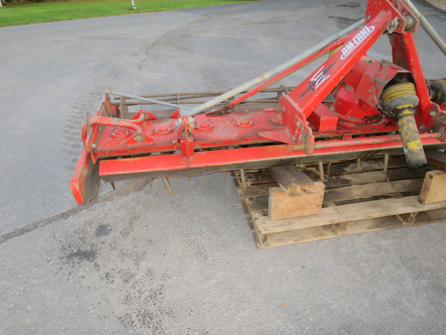 5284 Lely power harrow  rotavator 3 m.