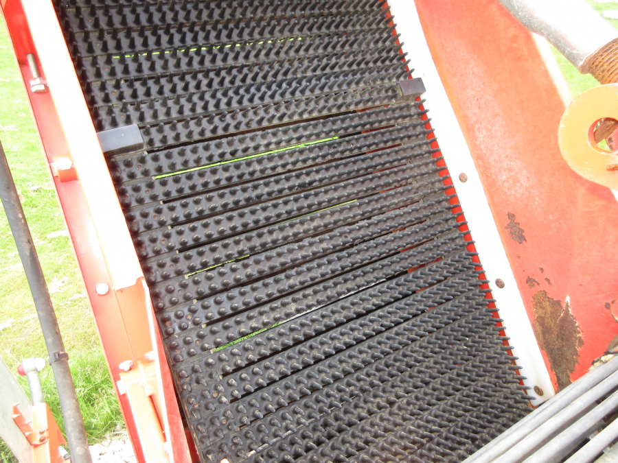5287 Dewulf GBC carrot harvester with bunker