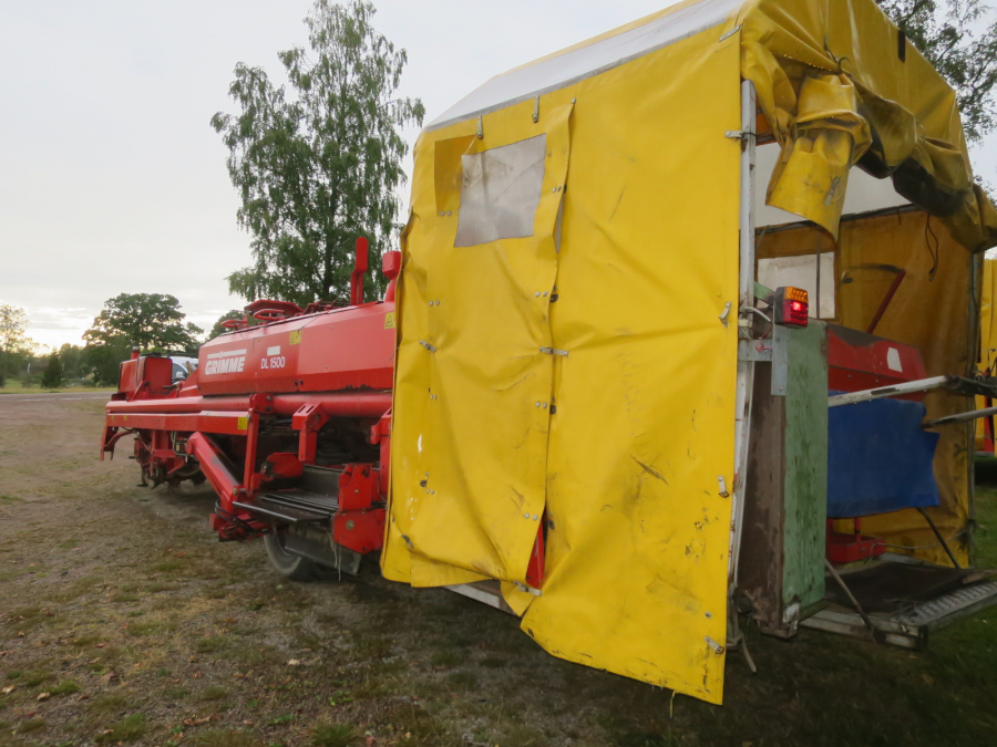 5314 Grimme DL1500 potato harvester 2 row