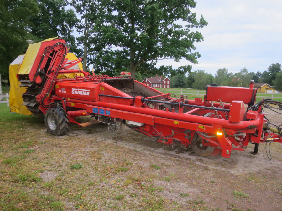 5314 Grimme DL1500 potato harvester 2 row