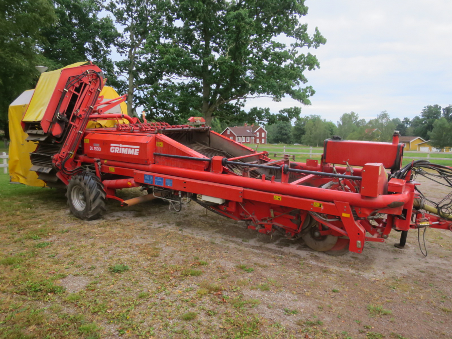 5314 Grimme DL1500 potato harvester 2 row
