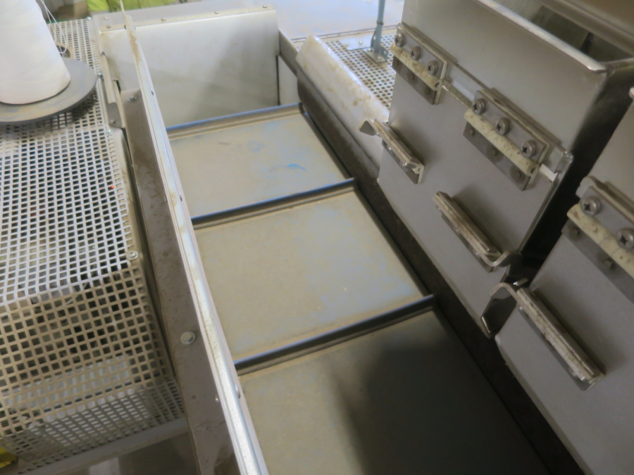 5324 EMVE BE6000 paper bagger with Newtec 2009XBG weigher