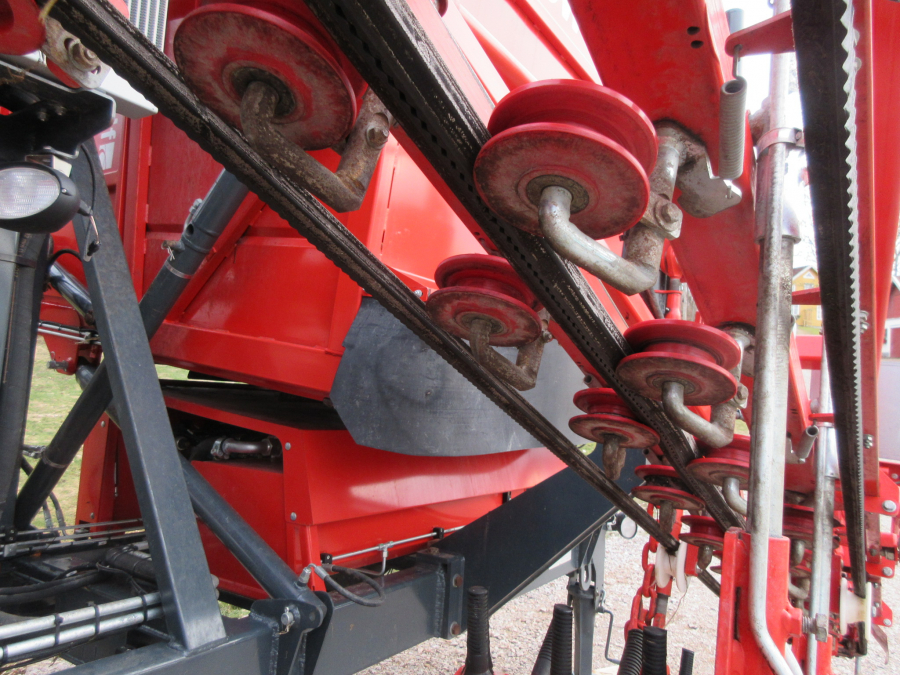 5338 Dewulf GBC carrot harvester with bunker