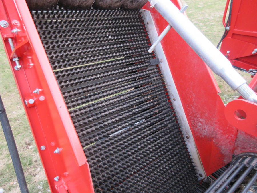 5338 Dewulf GBC carrot harvester with bunker