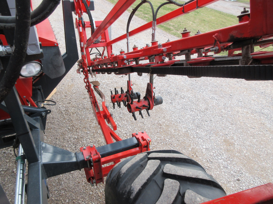 5338 Dewulf GBC carrot harvester with bunker