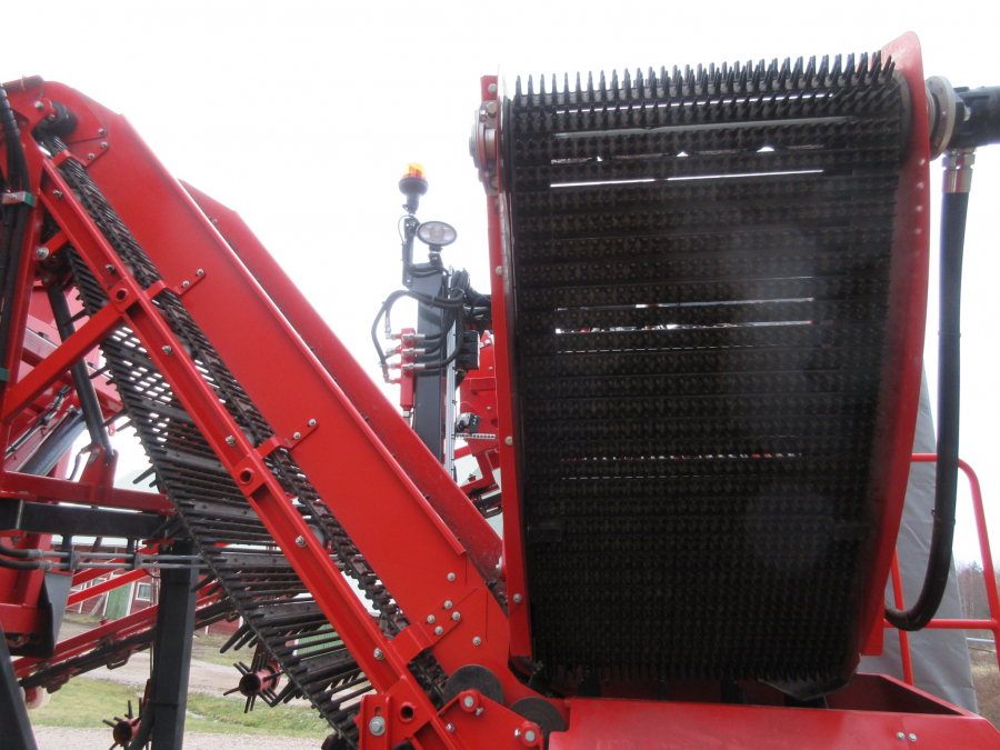 5338 Dewulf GBC carrot harvester with bunker