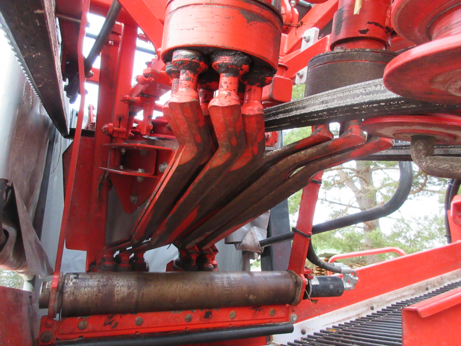 5338 Dewulf GBC carrot harvester with bunker