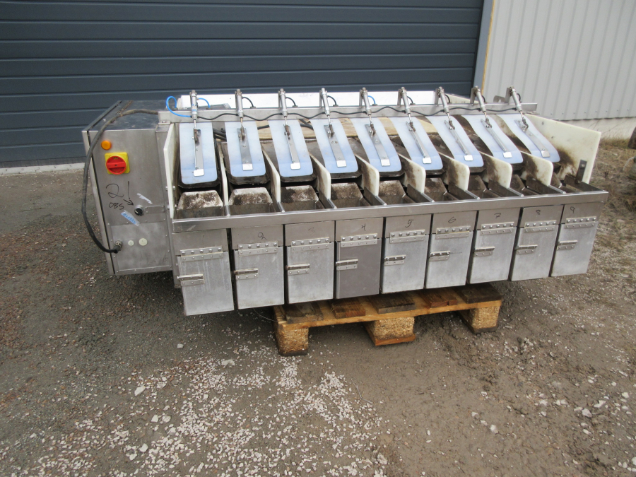 5346 Newtec 2009G computer weigher for carrots