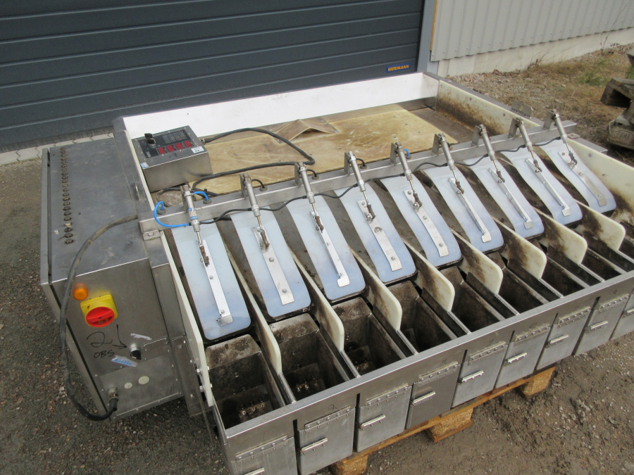 5346 Newtec 2009G computer weigher for carrots