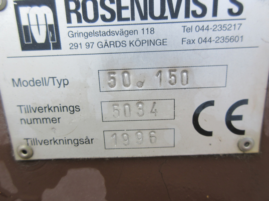 5424 RMV hose reel irrigator 50/150