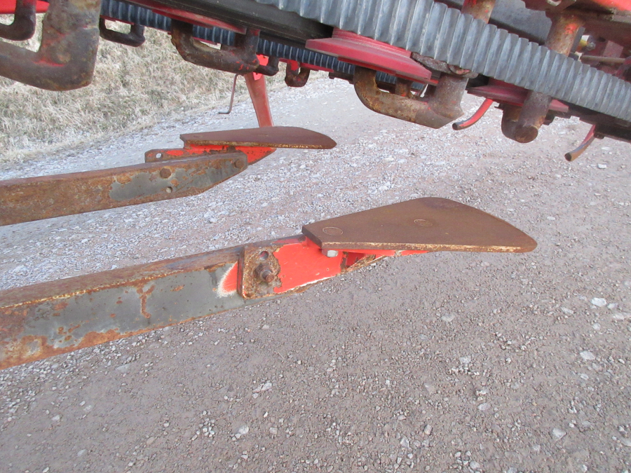 5528 Dewulf GKII carrot harvester 2 row with elevator