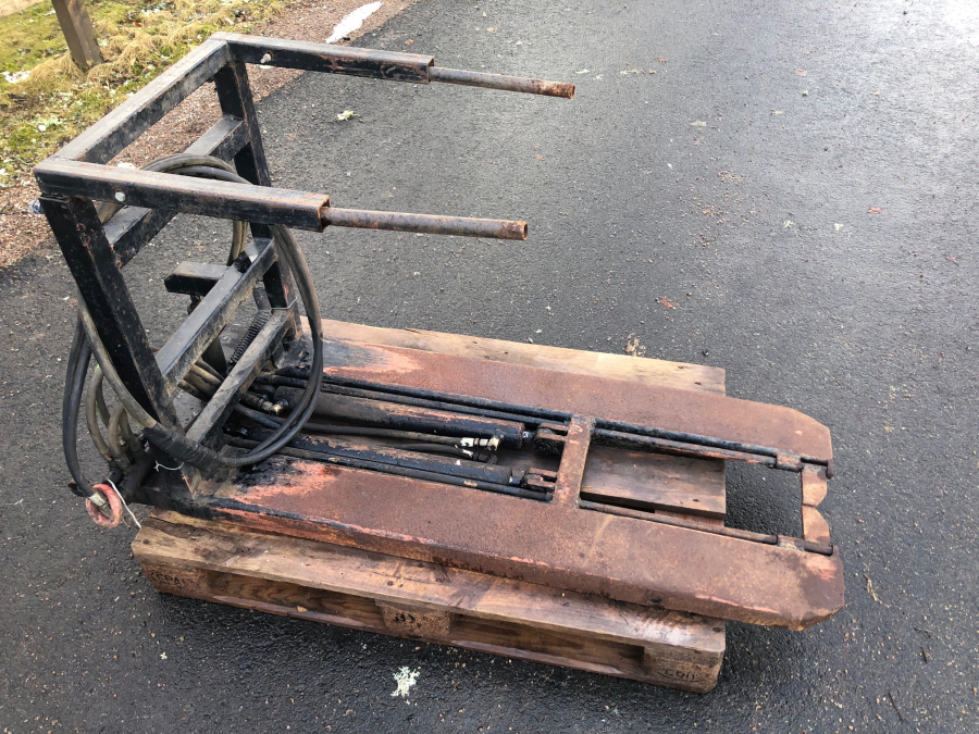 5577 Box turner for forklift