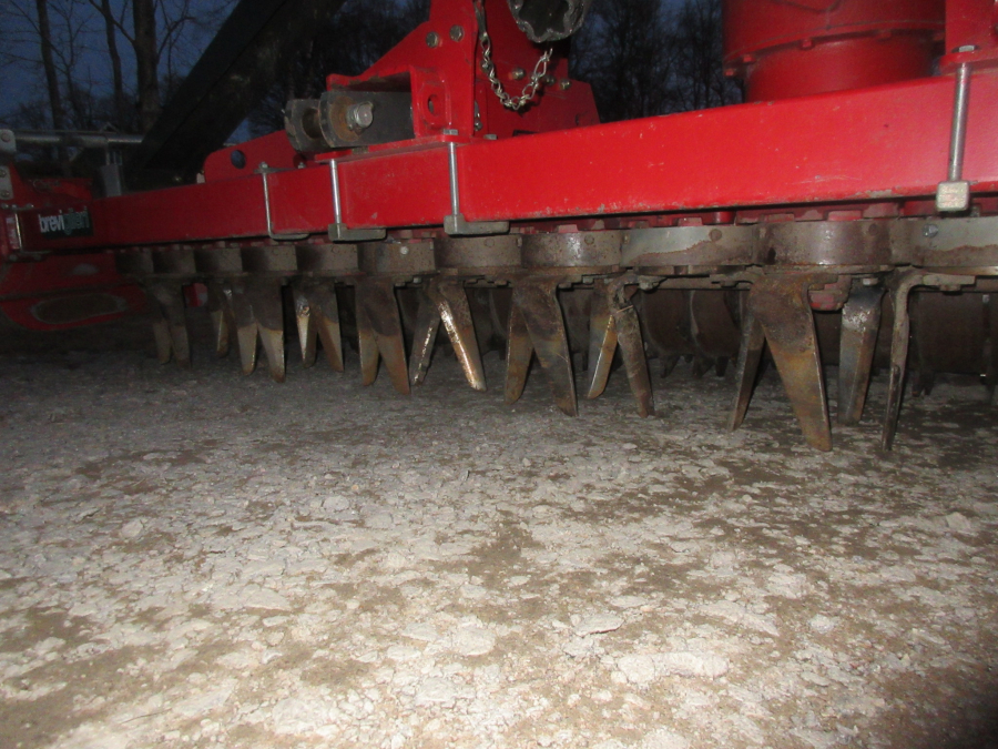 5581 Breviglieri power harrow 4,5 m